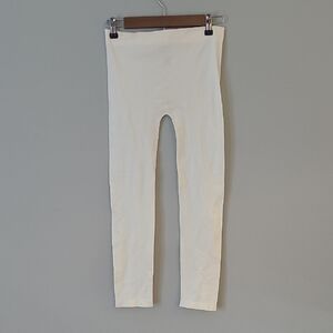 Elegant Cream Women's Leggings